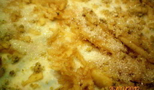 штрудель с яблоками и орехами