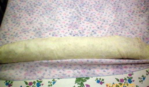 штрудель с яблоками и орехами