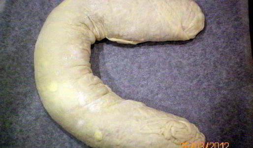 штрудель с яблоками и орехами