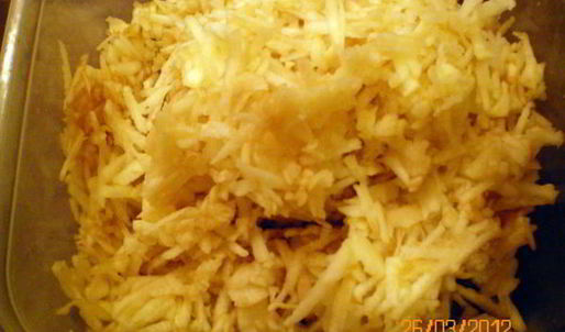 штрудель с яблоками и орехами