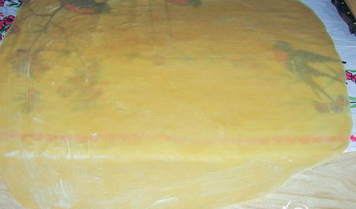 штрудель с яблоками