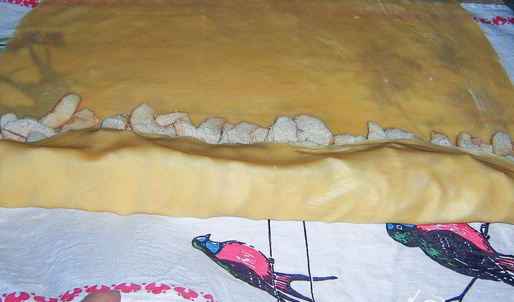 штрудель с яблоками