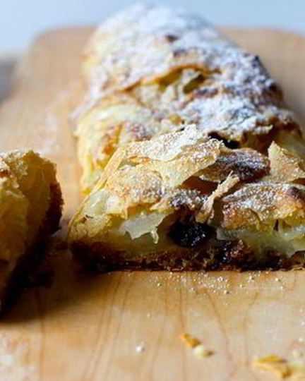 Рецепт штруделя с яблоком