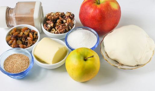 венский штрудель с яблоками