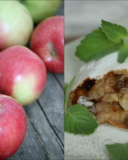 Рецепт венского яблочного штруделя