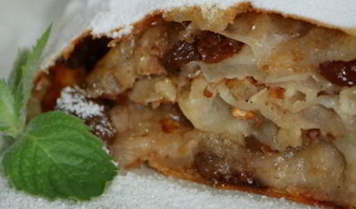 венский яблочный штрудель