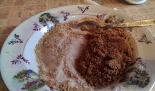 вишневый штрудель из слоеного теста