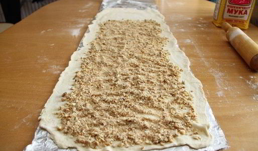 яблочно-вишневый штрудель