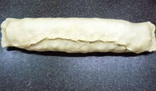 яблочный штрудель из готового слоеного теста