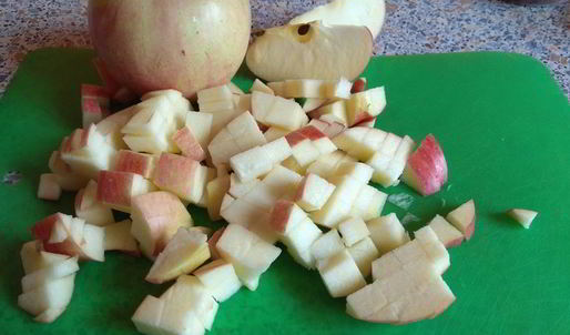 яблочный штрудель из лаваша