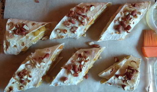 яблочный штрудель из лаваша