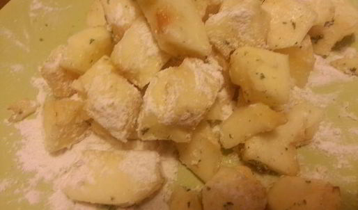 яблочный штрудель с мятой и кардамоном