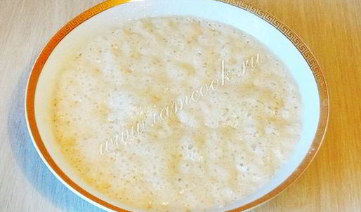 сладкая выпечка на бездрожжевой закваске