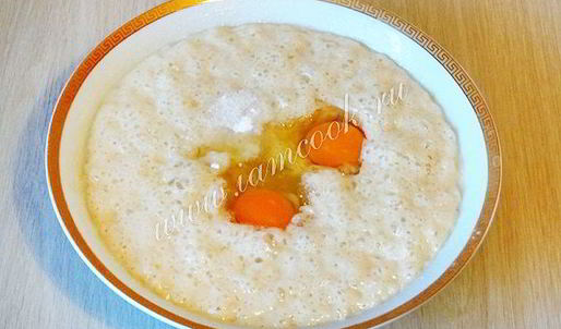 сладкая выпечка на бездрожжевой закваске