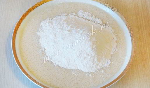 сладкая выпечка на бездрожжевой закваске