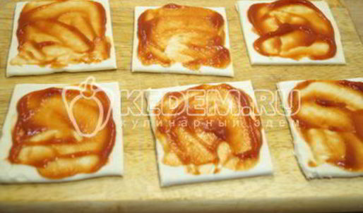 слойки аппетитные