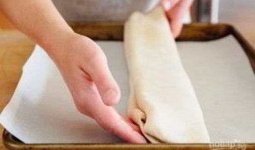 слойки из слоеного теста с сахаром