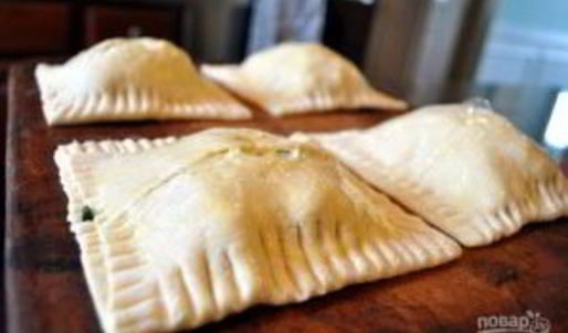 слойки с курицей и сыром