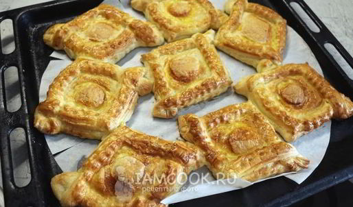 слойки с мясом dog bowl