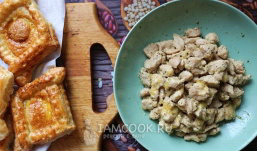 слойки с мясом dog bowl