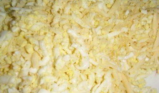 слойки с сыром и яйцом