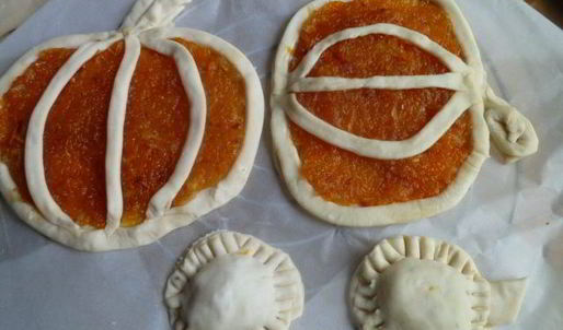 слойки тыковки