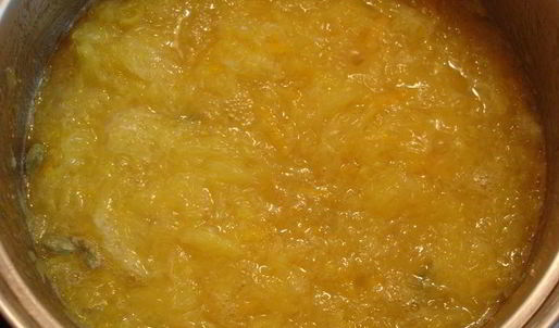 апельсиновые сырники с апельсиновым вареньем