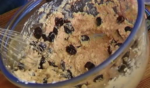 лимонный творожник с изюмом