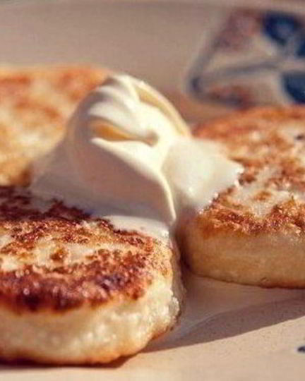 Рецепт низкокалорийных сырников