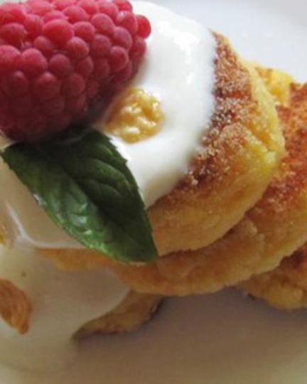 Рецепт оранжевых сырников