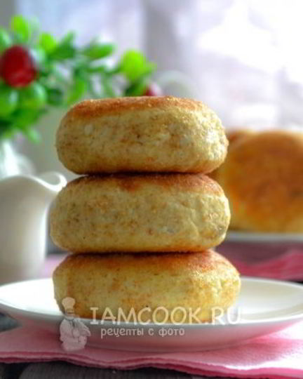 Рецепт пышных сырников на сковороде