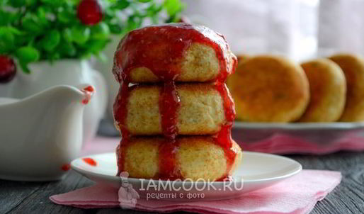 пышные сырники на сковороде