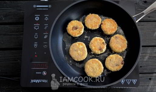 пышные сырники на сковороде