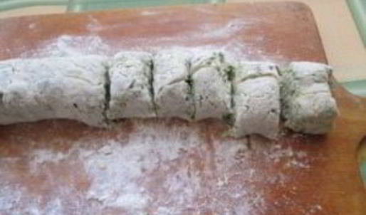 соленые сырники с зеленью