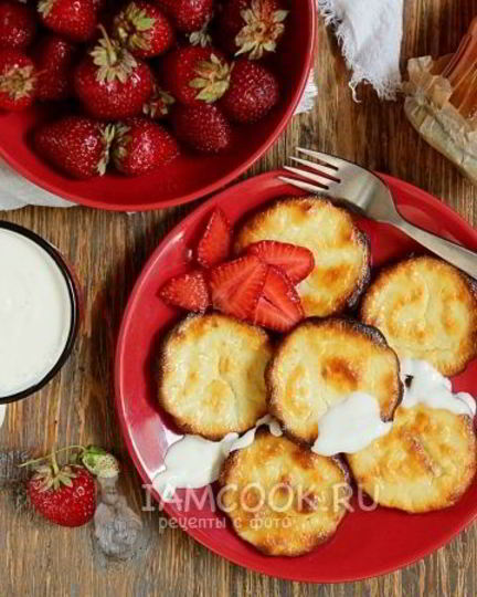 Рецепт сырников без муки в духовке