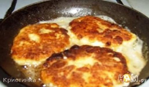 сырники с черникой