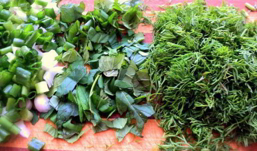 сырники с кабачками и зеленью