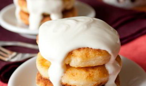 сырники с сушеной вишней