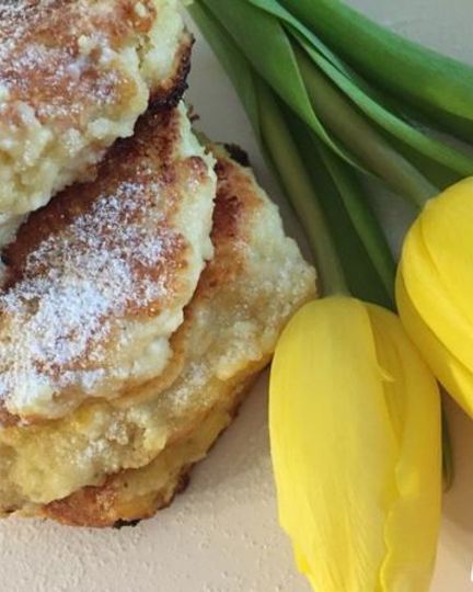 Рецепт сырников яблочно-кукурузно-овсяные