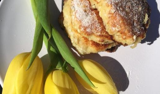 сырники яблочно-кукурузно-овсяные