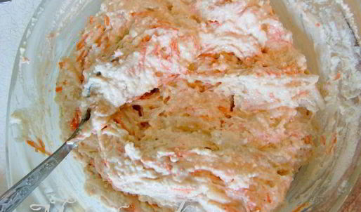 творожники с яблоком и морковью