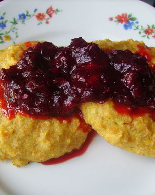 Запеченные сырники с яблоком и корицей