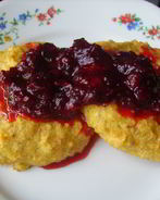 Запеченные сырники с яблоком и корицей