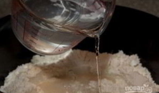 бездрожжевое тесто на воде