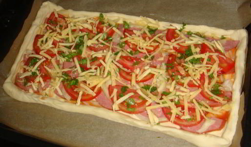 домашнее слоеное тесто и пироги из него