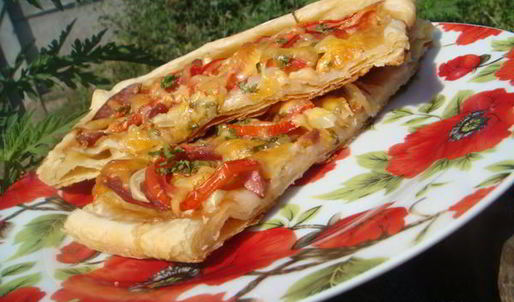 домашнее слоеное тесто и пироги из него