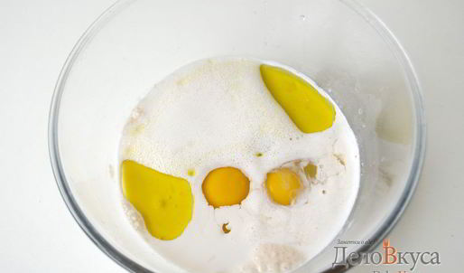 дрожжевое сдобное тесто для пиццы