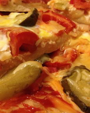 Дрожжевое тесто для пиццы на оливковом масле