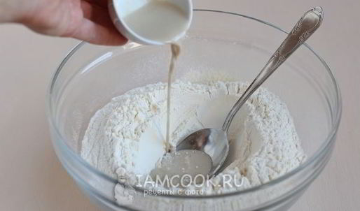 дрожжевое тесто на пироги на молоке