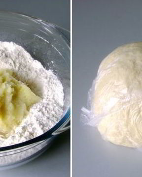 Картофельное тесто для пирожков